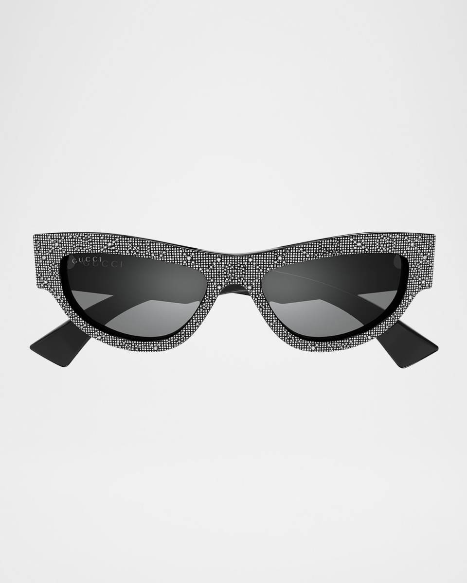 Recycled Acetate Cat-Eye Sunglasses